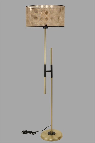 ASIR Stojacia lampa FELIX z prútia