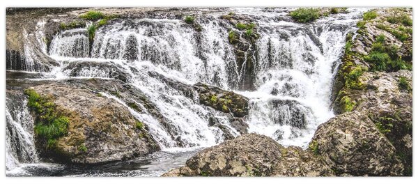 Obraz - Kaskády (120x50 cm)