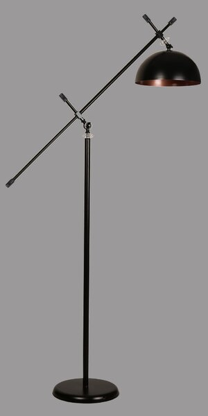 ASIR Stojacia lampa HANS čierny chróm
