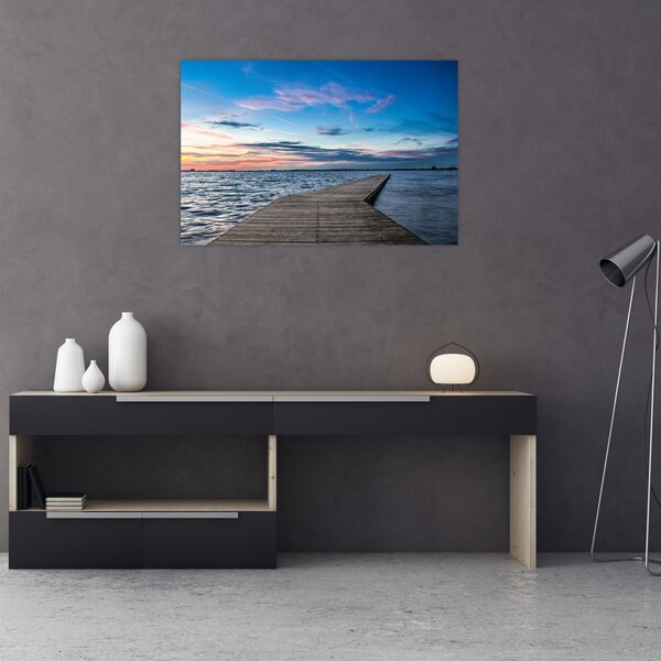 Obraz - Mólo (90x60 cm)