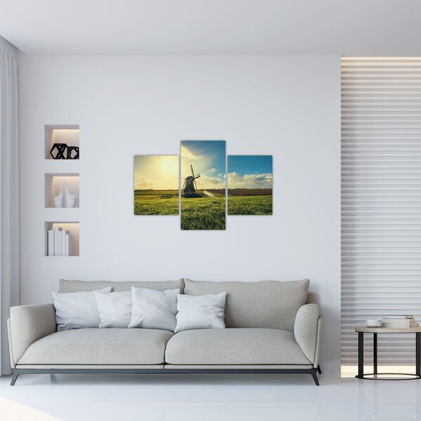 Obraz - Veterný mlyn (90x60 cm)