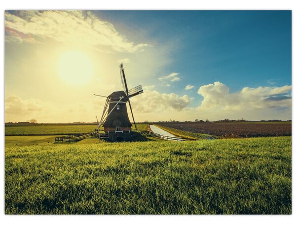 Obraz - Veterný mlyn (70x50 cm)