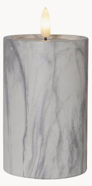 Stĺpová LED sviečka's časovačom Flame Marble