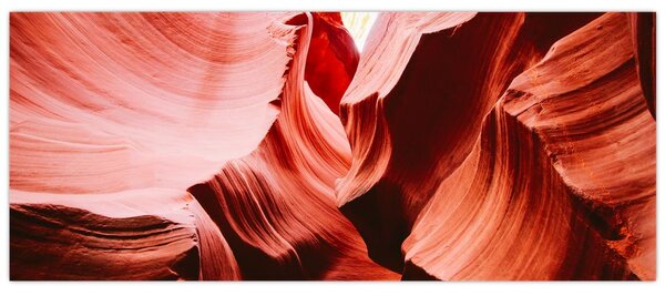 Obraz červených skál (120x50 cm)