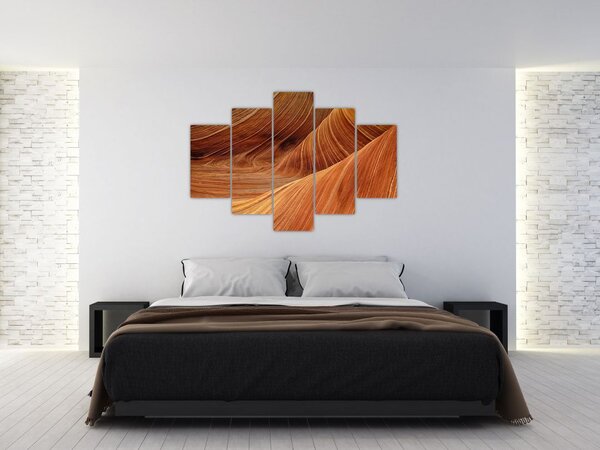 Obraz - Červený piesok (150x105 cm)