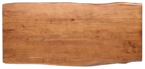 JEDÁLENSKÝ STÔL, akácia, čierna, farba vlašského orecha, 220/100/76 cm P & B - Online Only jedálne, Online Only