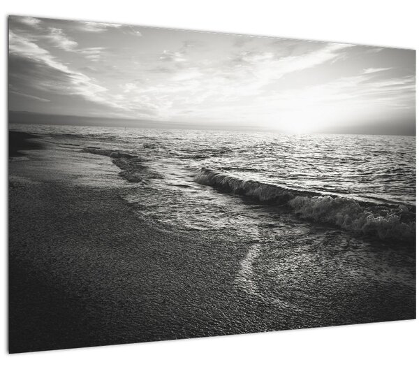 Obraz - Na brehu mora (90x60 cm)