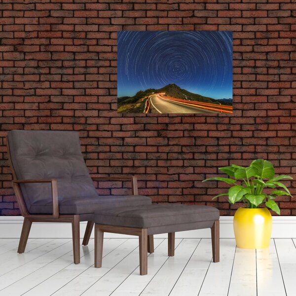 Obraz rotujúcich hviezd (70x50 cm)