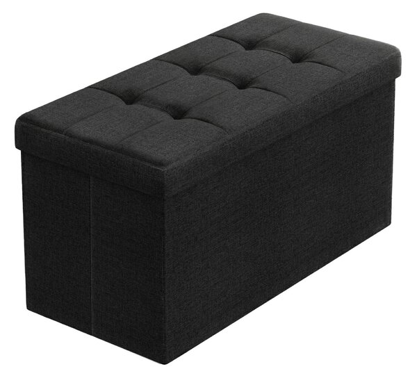 ÚLOŽNÝ BOX NA SEDENIE, textil, kompozitné drevo, 76/38/38 cm Boxxx - Kreslá, Online Only