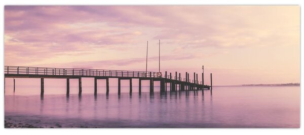 Obraz - Prístav (120x50 cm)