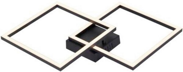 STROPNÉ LED SVIETIDLO, 55,8/39,5/6,7 cm Boxxx - Interiérové svietidlá