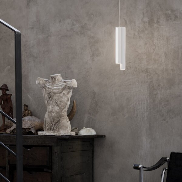 Ideal lux 366487 LED závesné stropné svietidlo DORICA | 27W integrovaný LED zdroj | 1000lm | 3000K | sťahovacie | na lanku | čierna