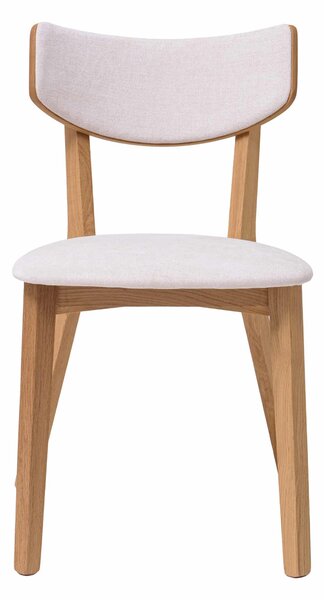 Jedálenská stolička biela Rico