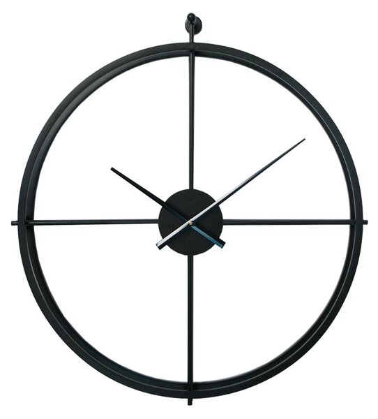 Dizajnové nástenné hodiny VIP 2 56 Black 50cm