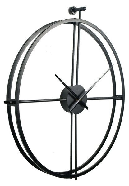Dizajnové nástenné hodiny VIP 2 56 Black 50cm