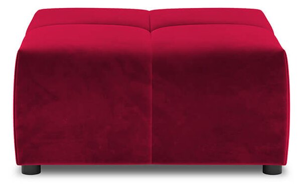 MUZZA Sedací modul gorma 84 x 84 cm velvet červená