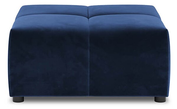 MUZZA Sedací modul gorma 84 x 84 cm velvet modrá