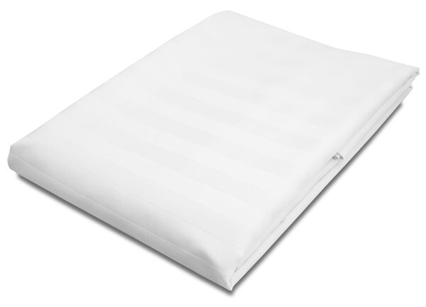 BAMBUSOVÉ PRESTIERADLO STRIPE 220X260 CM BIELE