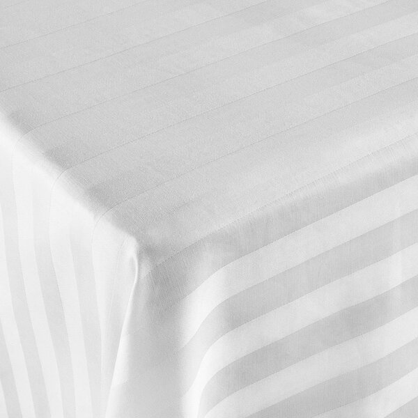 BAMBUSOVÉ PRESTIERADLO STRIPE 220X260 CM BIELE