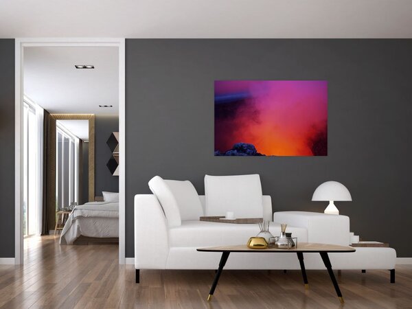 Obraz - sopka (90x60 cm)