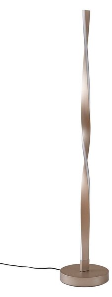 Stojacie Lampa Lindby, Jaren, Hnedá / Hrdzavá, Obývacia izba, Kov, Moderný