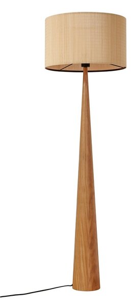 Stojacie Lampa Lucande, Fabrena, Drevo, Obývacia izba, Drevo