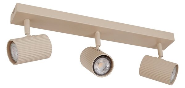 Stropné Lampa Lindby, Kardis, stmievateľné, Béžová, Chodba, Hliník, Moderný
