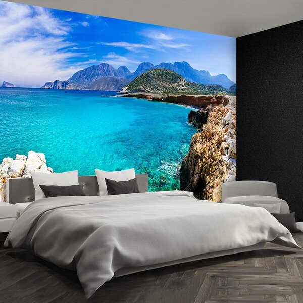 Fototapeta Vliesová Pláže grécko 152x104 cm