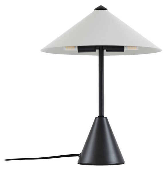 Stolové Lampa Lindby, Norvik, Čierna, Obývacia izba, Kov, Moderný