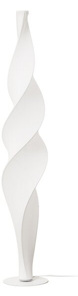 Stojacie Lampa Lucande, Novelle, stmievateľné, Biela, Obývacia izba, Plast, Dizajnový