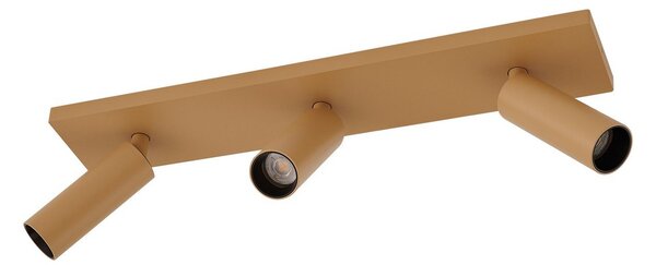 Stropné Lampa Arcchio, Brinja Slim, stmievateľné, Hnedá / Hrdzavá, Chodba, Hliník, Moderný