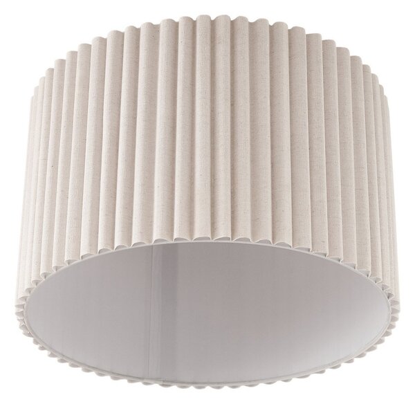 Stropné Lampa Lindby, Libbie, stmievateľné, Béžová, Obývacia izba, Tkanina / Textil, Škandinávsky