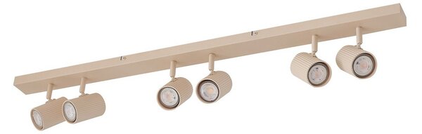 Stropné Lampa Lindby, Kardis, stmievateľné, Béžová, Chodba, Hliník, Moderný