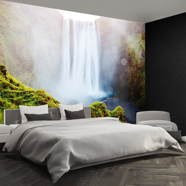 Fototapeta Vliesová Vodopád skógafoss 104x70 cm
