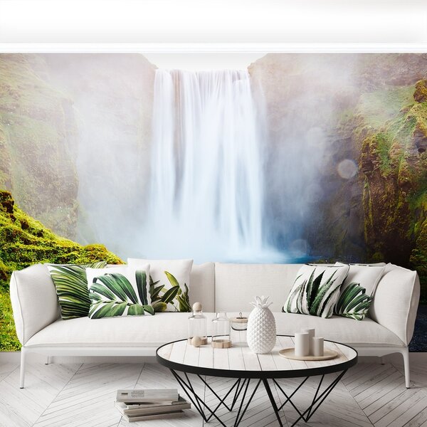 Fototapeta Vliesová Vodopád skógafoss 104x70 cm