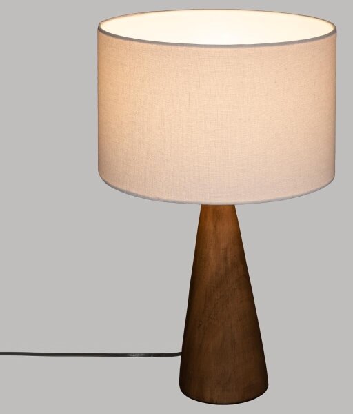 Atmosphera - Stolná lampa AINA 1xE27/25W/230V borovica