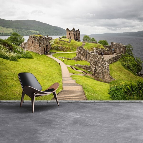 Fototapeta Vliesová Hrad loch ness 104x70 cm