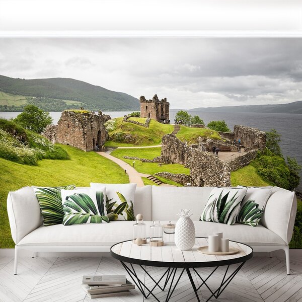 Fototapeta Vliesová Hrad loch ness 104x70 cm