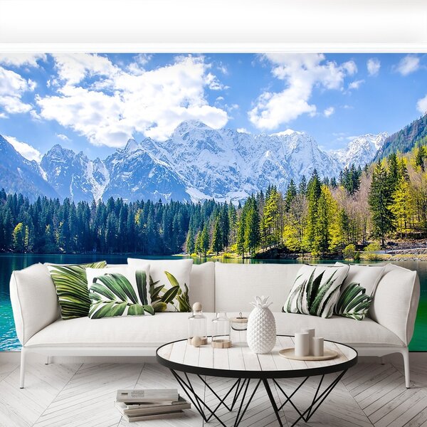 Fototapeta Vliesová Horské jazero 152x104 cm