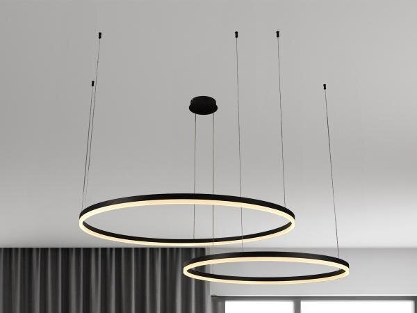 LED Stmievateľný luster na lanku LED/100W/230V 3000-6500K + diaľkové ovládanie