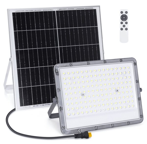 Aigostar - LED stmievateľný solárny reflektor LED/200W/3,4V IP65 + DO
