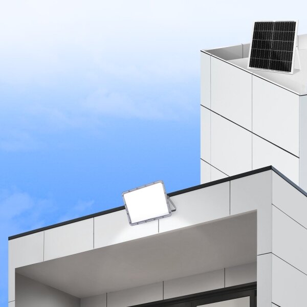 Aigostar - LED stmievateľný solárny reflektor LED/200W/3,4V IP65 + DO