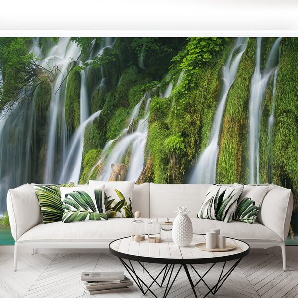 Fototapeta Vliesová Vodopády chorvátsko 250x104 cm
