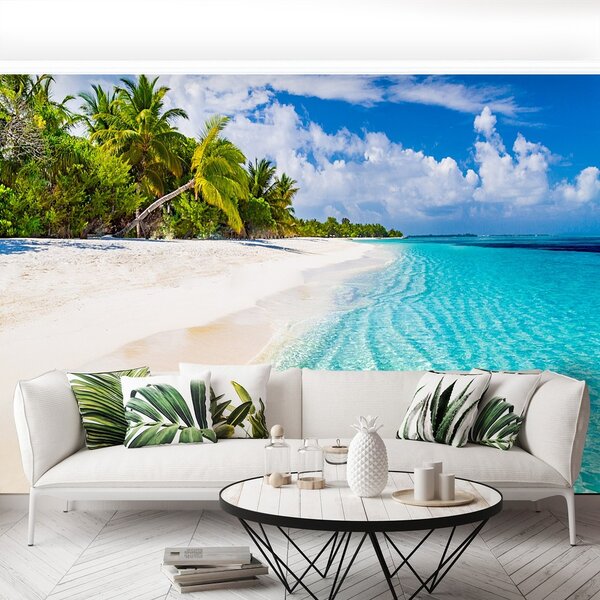 Fototapeta Vliesová Palm beach 152x104 cm