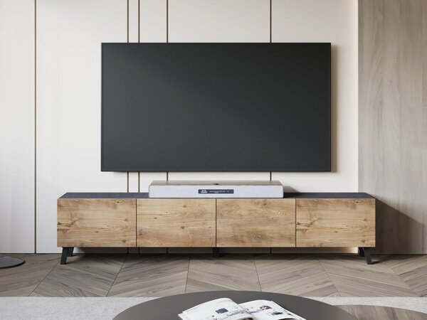 Mirjan24 TV stolík/skrinka Fezrit 190, Farby: biela 5903211506925