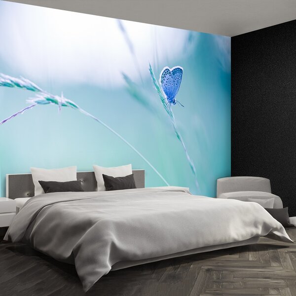 Fototapeta Vliesová Motýlie tráva 250x104 cm