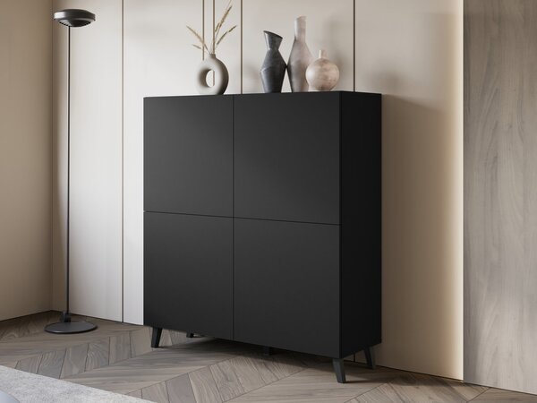 Mirjan24 Vysoká skrinka Fezrit 120, Farby: kašmírová béžová 5903211506918