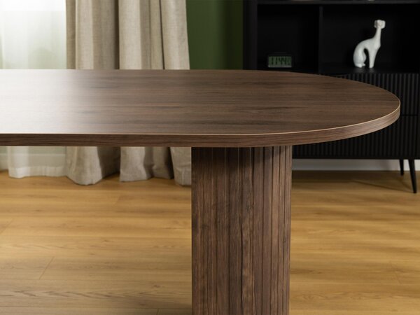 Mirjan24 Moderný stôl Frozgo, Farby: orech okapi 5903211490088
