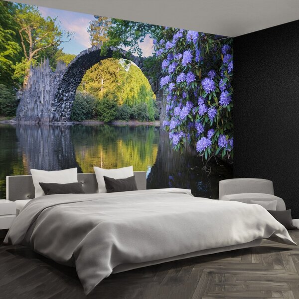 Fototapeta Vliesová Rododendrony 250x104 cm