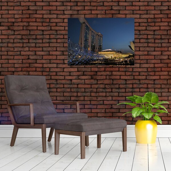 Obraz modernej metropoly (70x50 cm)